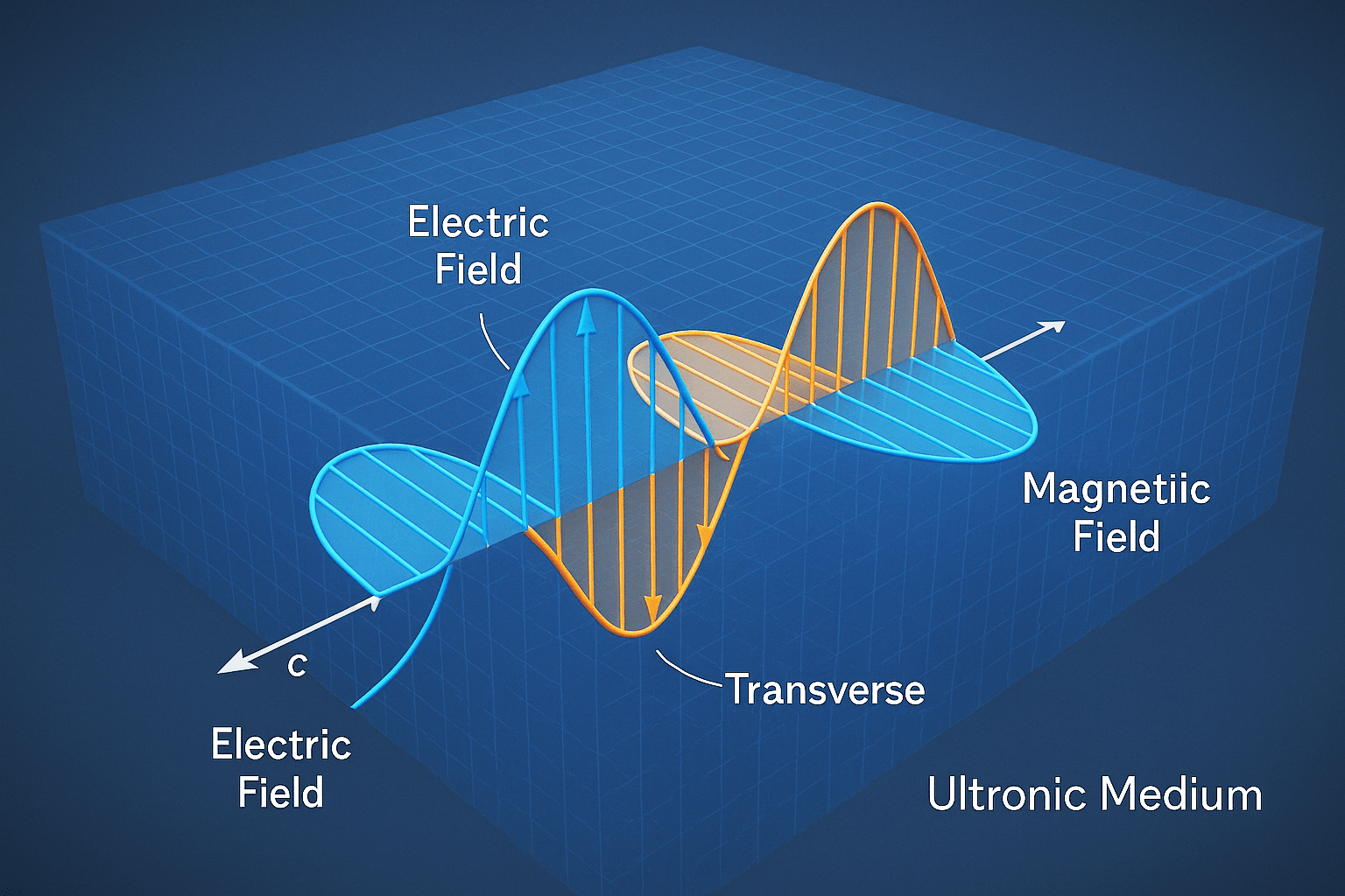Electromagnetic fields in the medium